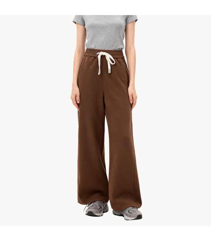 Retro Style Fleece Lined Casual Pants