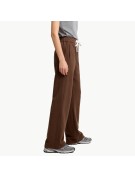 Retro Style Fleece Lined Casual Pants