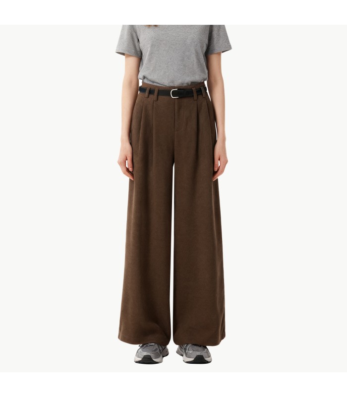 Thickened Wool Wide Leg Pants