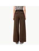 Thickened Wool Wide Leg Pants