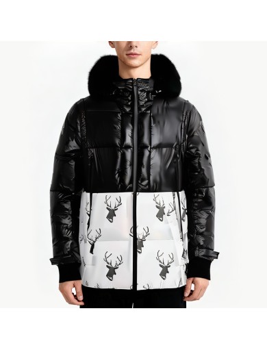 Men's Thick Hooded Down Jacket