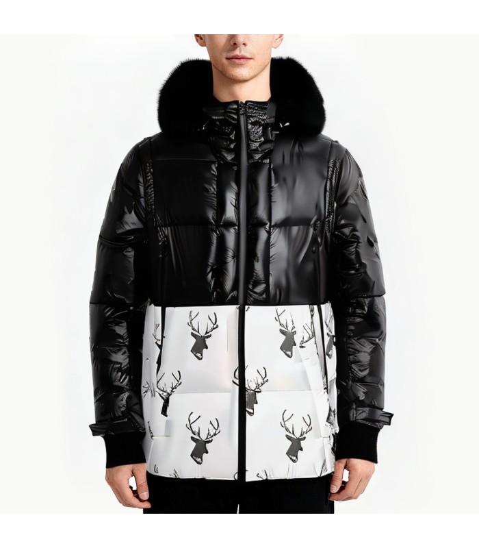 Men's Thick Hooded Down Jacket