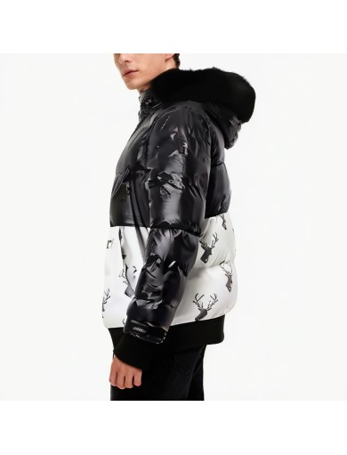 Men's Thick Hooded Down Jacket