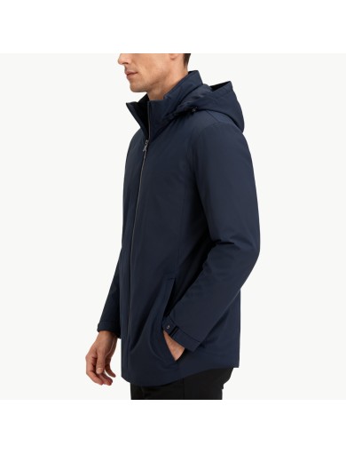 Navy Blue Men's Down Jacket