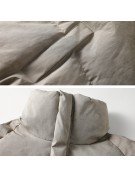 Thickened Solid Color Men's Down Jacket