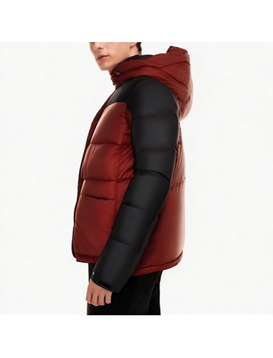 Men's Color Blocked Down Jacket