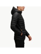 Men's Solid Color Hooded Down Jacket