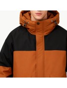 Men's Casual Color Blocked Down Jacket