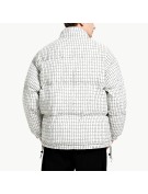 Men's Plaid Down Jacket