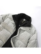 Men's Plaid Down Jacket
