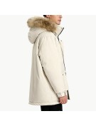 Winter Down Jacket with Large Fur Collar