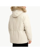 Winter Down Jacket with Large Fur Collar