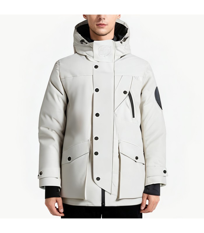 Men's Casual Hooded Down Jacket