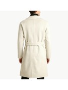 Double Faced 100% Wool Men's Overcoat