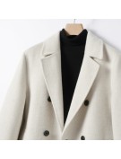 Double Faced Wool Coat