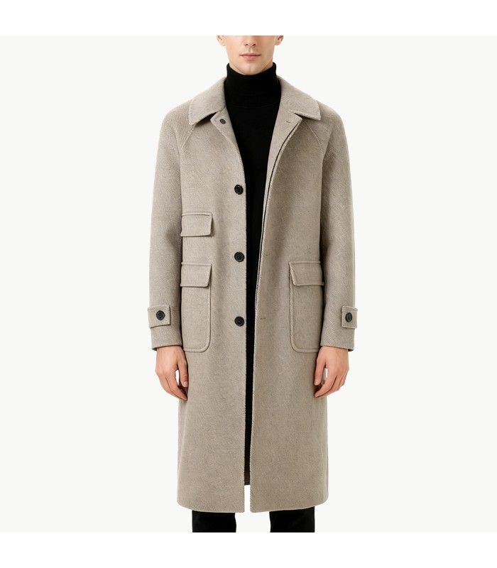 Long Winter Wool Coat