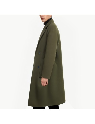 Men's Casual Pure Wool Coat