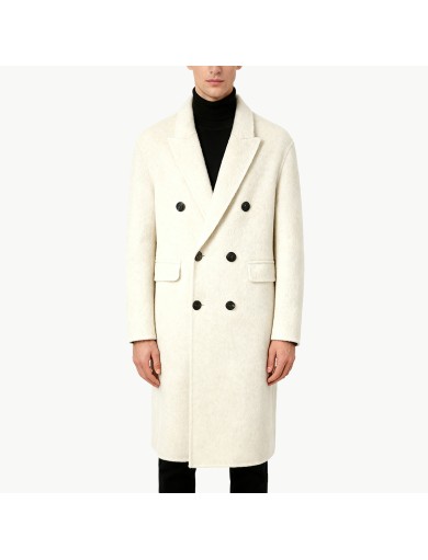 Double Faced Wool Blend Coat