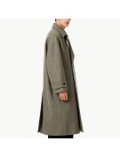 Retro Double Breasted Long Coat