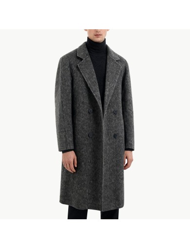 Men's Double Faced Wool Overcoat