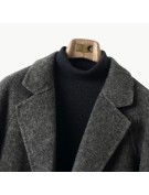 Men's Double Faced Wool Overcoat