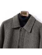 Men's Double Faced Wool Coat