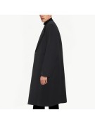 Long Double Faced Wool Men's Overcoat