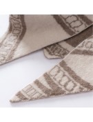 Trendy Jacquard Triangle Scarf