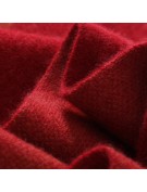 Soft and Warm Red Cashmere Scarf