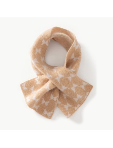 Diamond Jacquard Women's Scarf