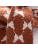 Diamond Jacquard Women's Scarf