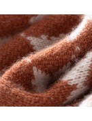 Diamond Jacquard Women's Scarf