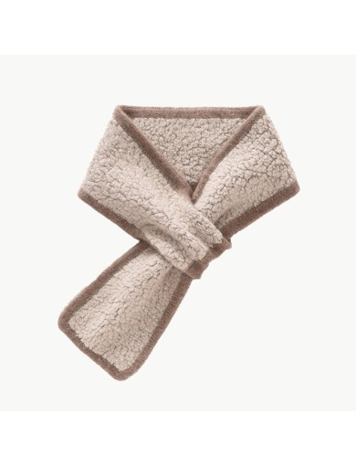 Short Cashmere Knit Scarf