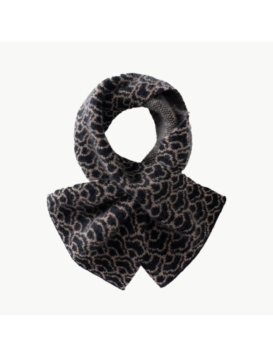 Knitted Jacquard Neck Warmer