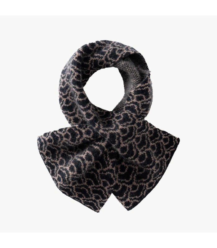 Knitted Jacquard Neck Warmer