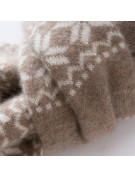 Vintage Snowflake Cashmere Scarf