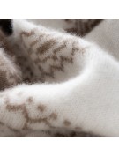 Vintage Snowflake Cashmere Scarf