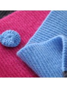 Crocheted Cashmere Scarf