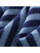 Striped Color Blocked Women's Cashmere Scarf