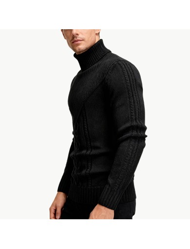 Cable Knit Men's Sweater