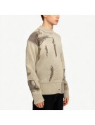 Distressed Knit Men's Sweater