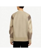Distressed Knit Men's Sweater