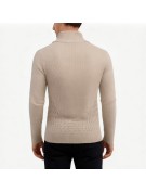 Men's Knitted Turtleneck Sweater