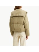 Versatile Lapel Down Jacket