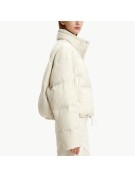 Casual Stand up Collar Short Down Jacket