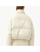 Casual Stand up Collar Short Down Jacket