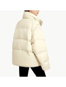 Gentle Stand up Collar Short Down Jacket