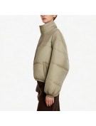 Women's Plaid Short Down Jacket