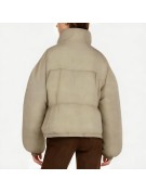 Women's Plaid Short Down Jacket