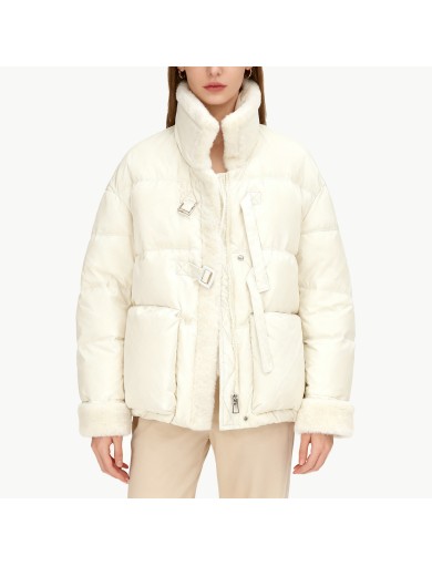 Winter White Duck Down Jacket